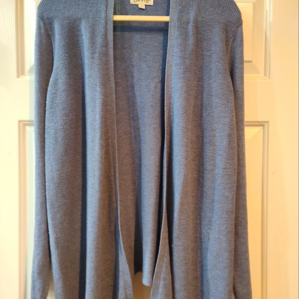 Orvis brand knit cardigan